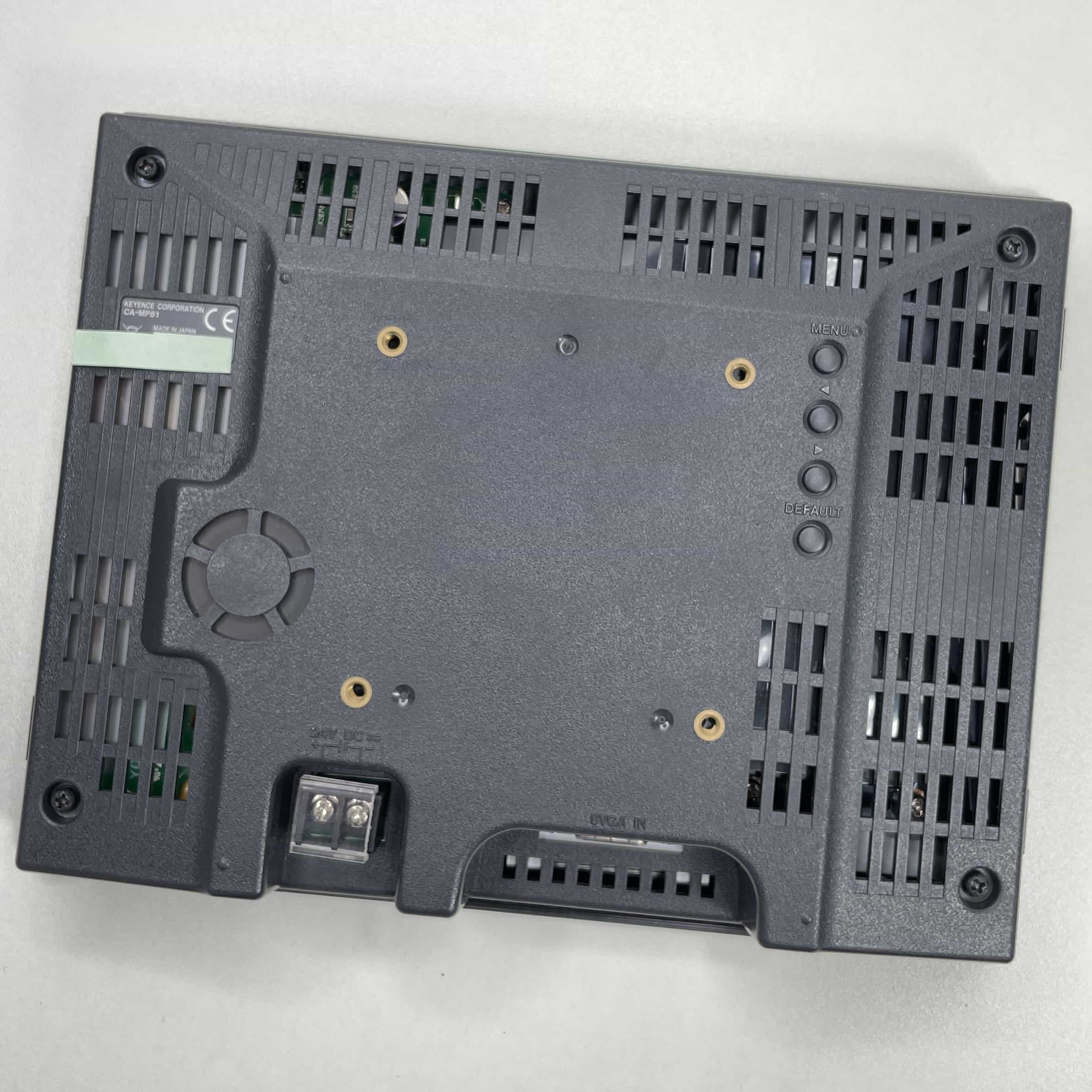 中古 KEYENCE COLOR MONITOR CA-MP81 カラーモニター 24VDC 通電OK